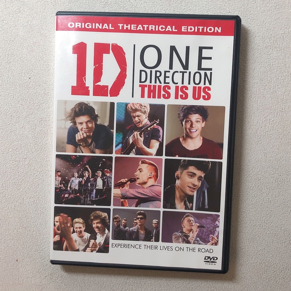 1D This Is Us Movie DVD